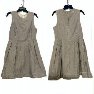 Gap Size 8 Pinstriped Dress